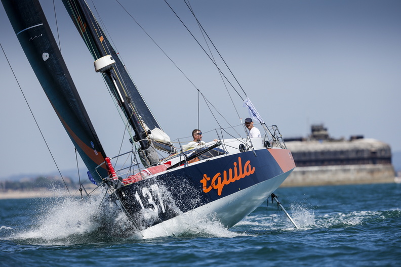 James McHugh’s Tquila still holds the Class40 lead © Paul Wyeth/pwpictures.com