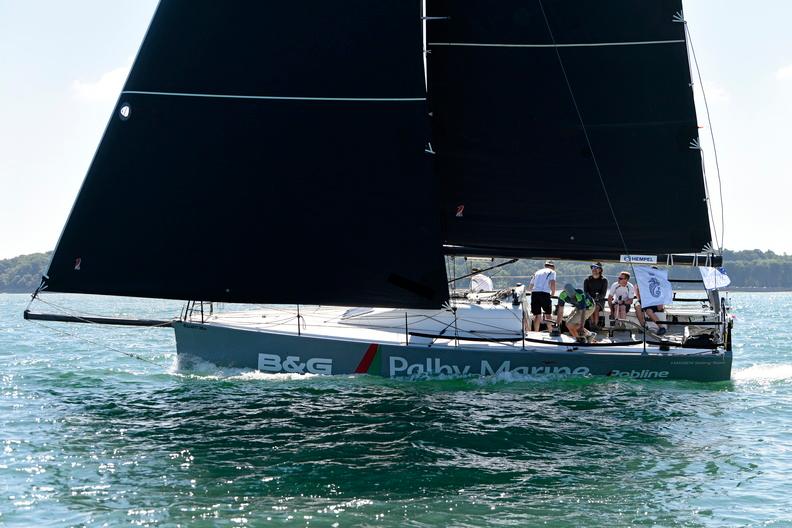 Danish Elliott 35 Palby Marine, skippered by Michael Møllmann is the leading IRC rated boat on the water © Rick Tomlinson/https://www.rick-tomlinson.com/