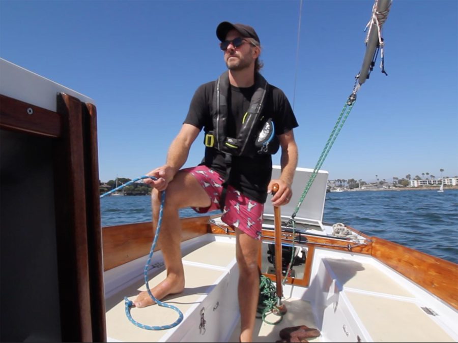 Guy Sails Into A Dock