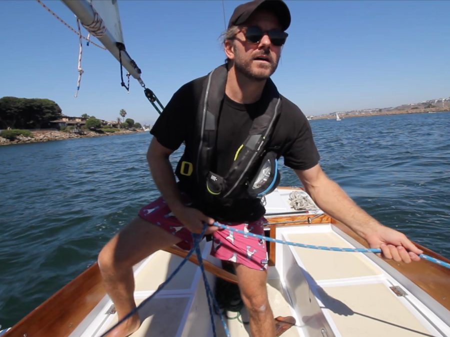 Guy Sails Into A Dock