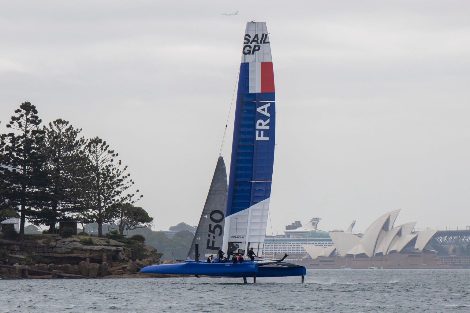 France SailGP Team unveils and goes into action in Sydney Mysailing