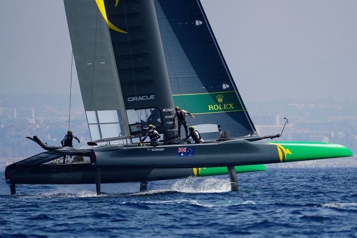 Australia SailGP training in Marseille. Photo SailGP.