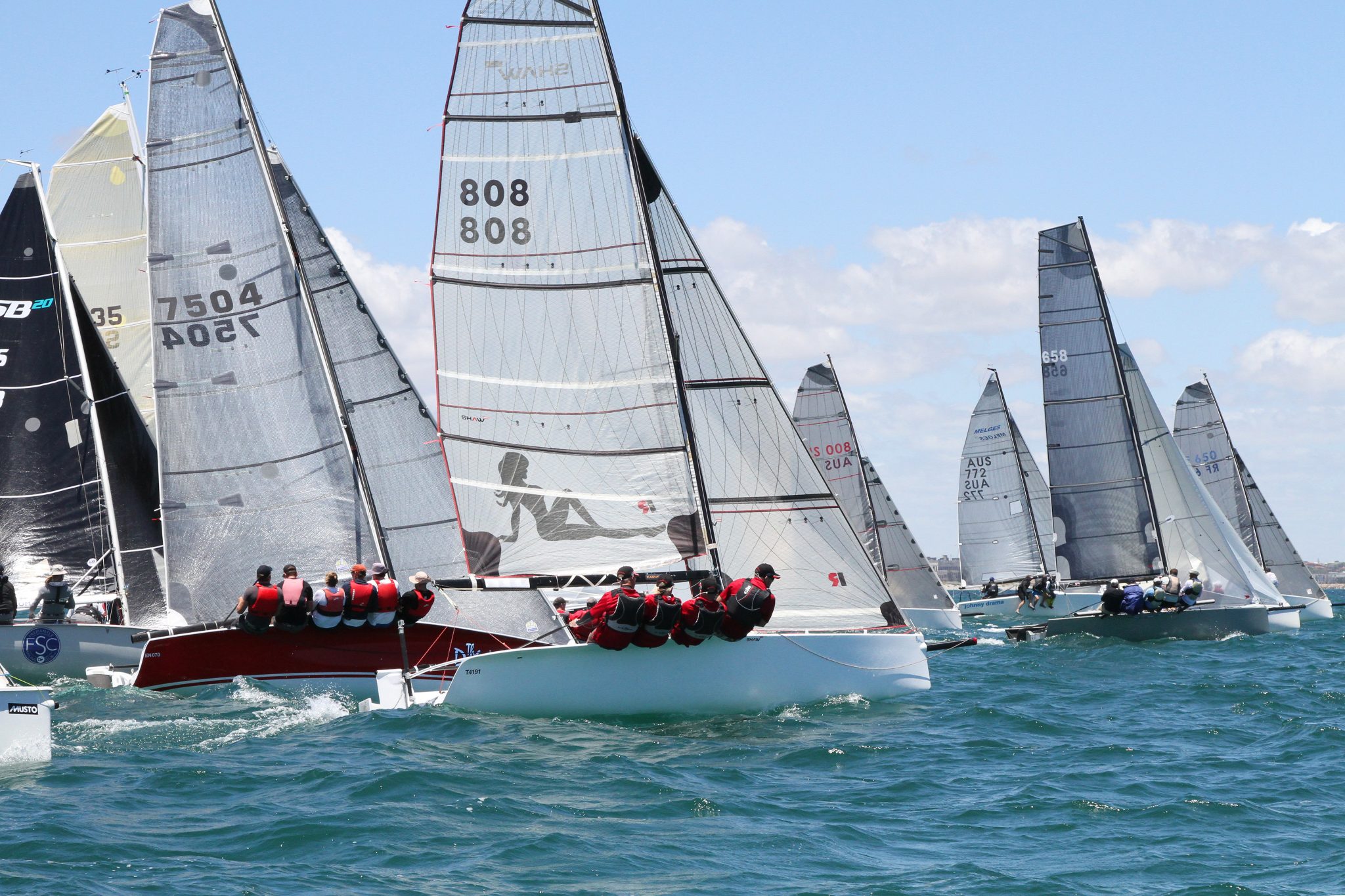 Large fleet in for 2021 ASBA Nationals - MySailing