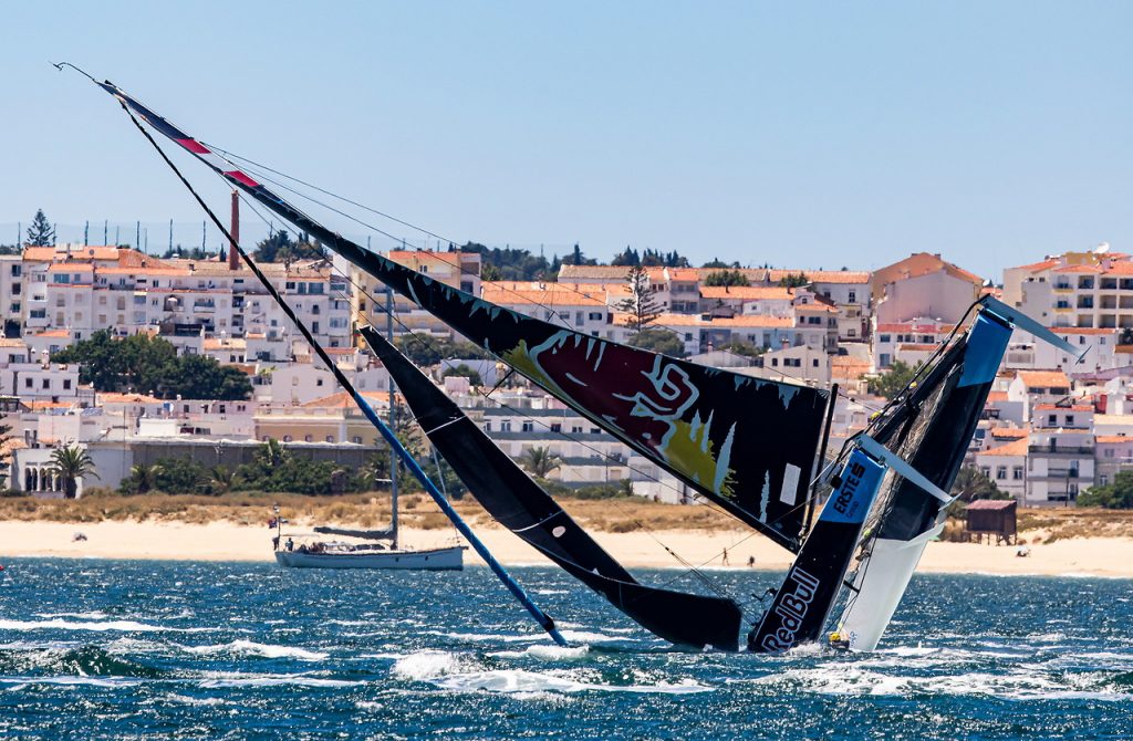 Red Bull capsizing 