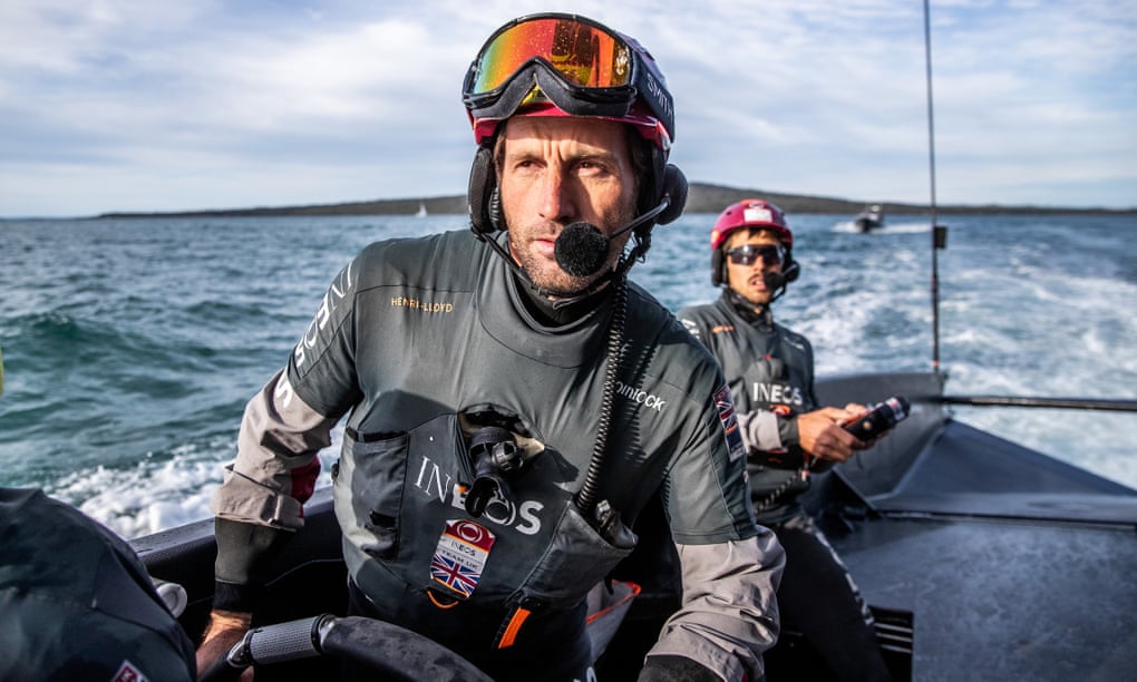 Ben Ainslie sailing