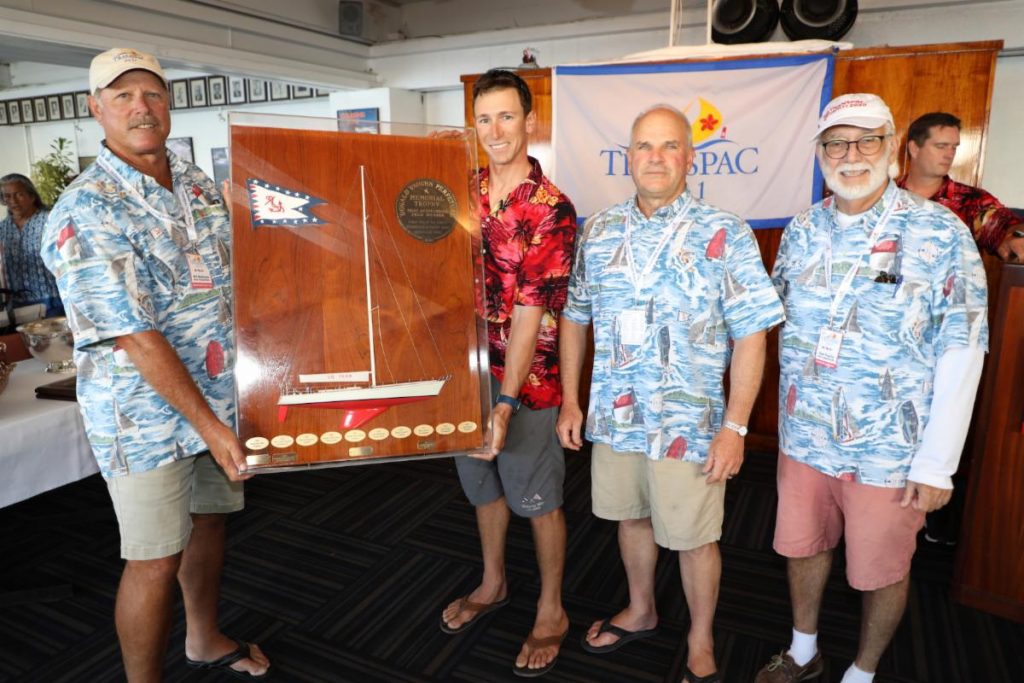  Collin Leon, the boat captain for Warrior Won, was awarded The Don Vaughn Trophy.