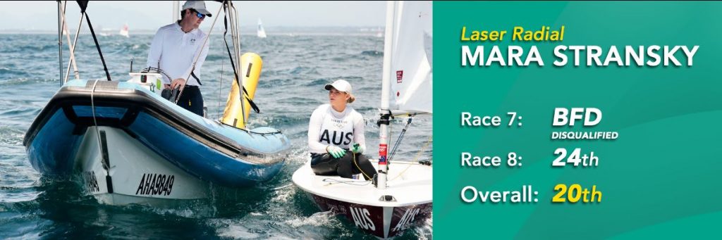 Mara Stransky 20th overall Laser Radial