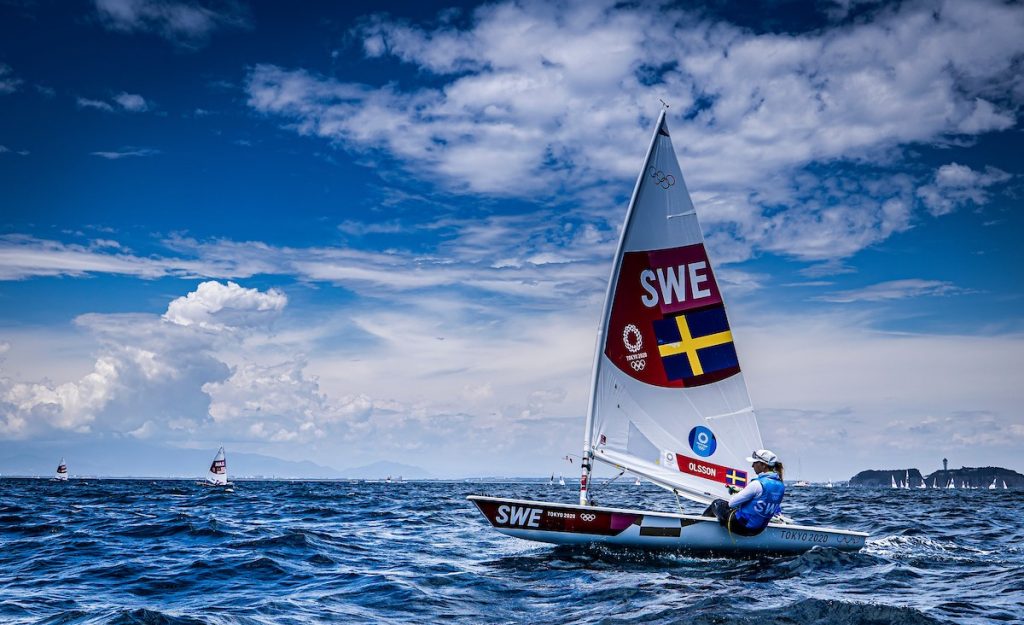 Laser sailor Josefin Olsson (SWE) 