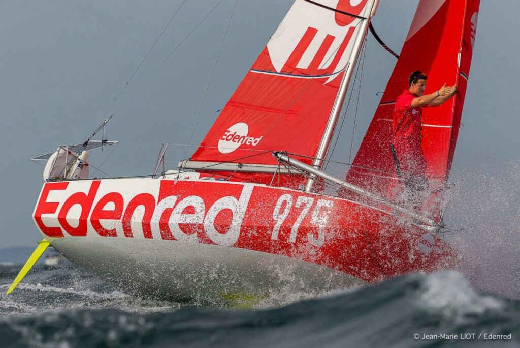 Team Edenred is one of 37 Class40s in the 2021 Rolex Fastnet Race