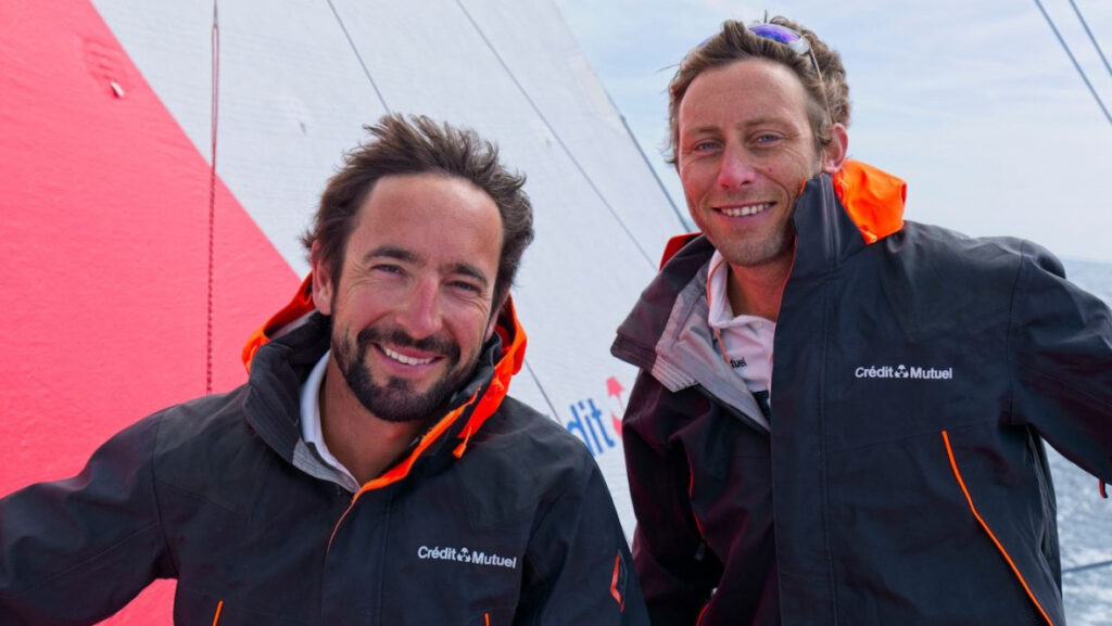 Ian Lipinski and Julien Pulvé smiling.