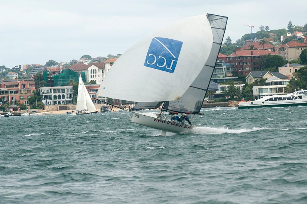 LCC Asia Pacific on a kite reach.