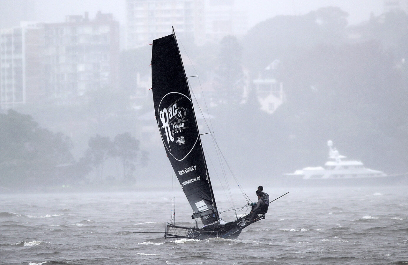 JJ Giltinan 18ft skiff Championship Race 3 abandoned