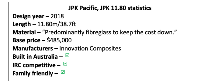 JPK 11.80 statistics