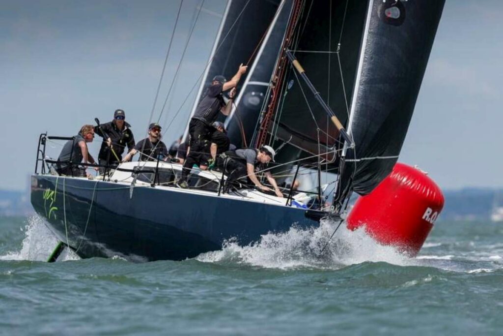 Yes! win the IRC National Championships and IRC Three by a whisker after three days of spectacular racing in the Solent © Paul Wyeth/pwpictures.com