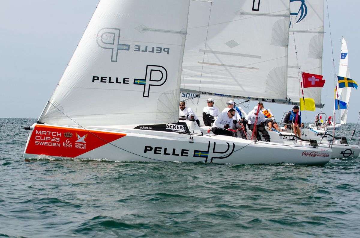 A blustery opening day of the 2023 GKSS Match Cup Sweden - MySailing