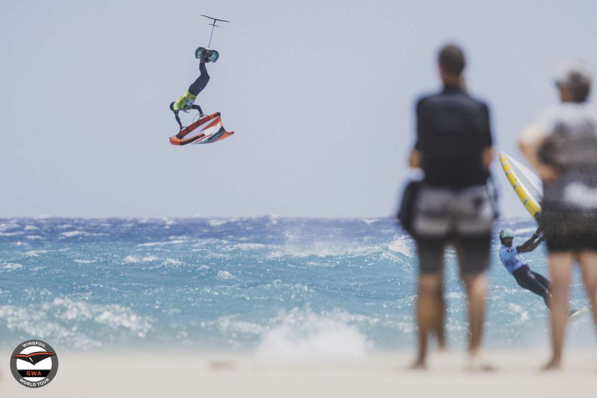 Day one of action in Fuerteventura - MySailing