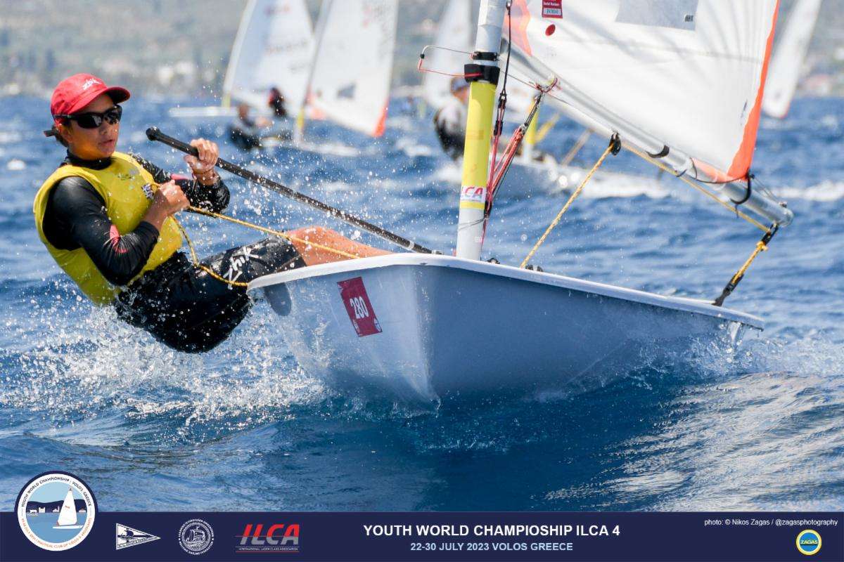 Ilca 4 Racing 2023 ILCA 4 Youth Worlds - Day 4 - MySailing