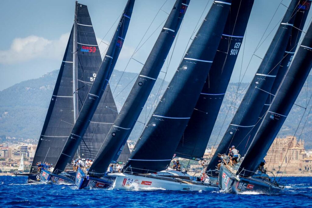 ClubSwan 50 Fleet. © Nico Martínez/Copa del Rey MAPFRE