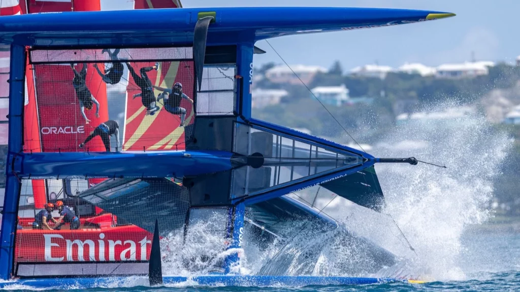 U.S. SailGP Team capsize ahead of racing in Bermuda
