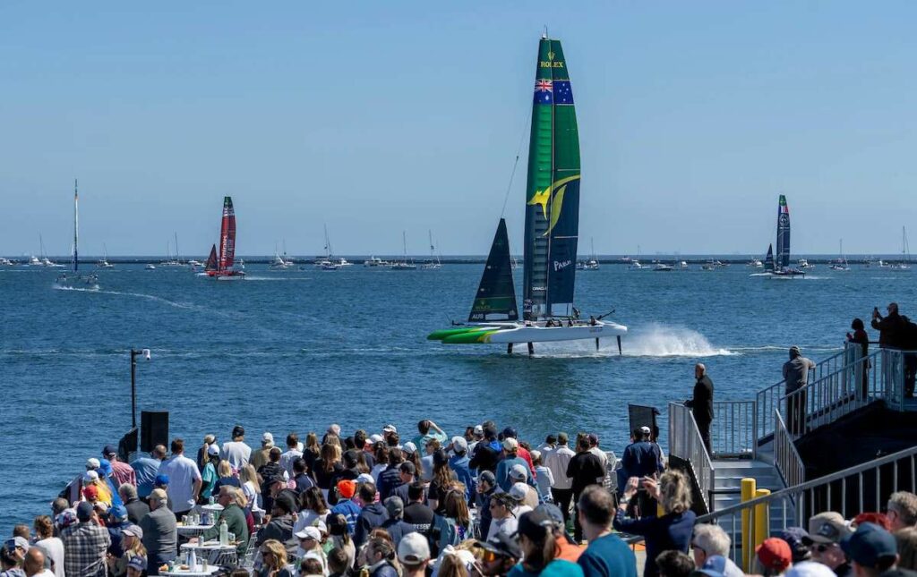 The Flying Roo at Los Angeles SailGP