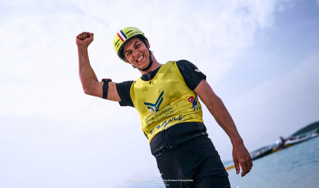 © IWSA media/ Robert Hajduk: On top for much of the championship, Mathis Ghio [FRA] claimed another title in a dramatic pass on there final leg