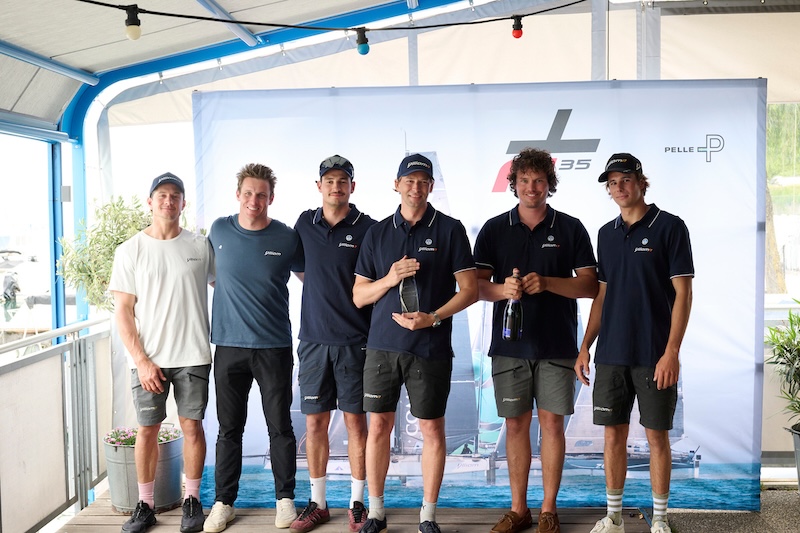 Ylliam 17 wins the TF35 Nyon Grand Prix - Their first regatta victory