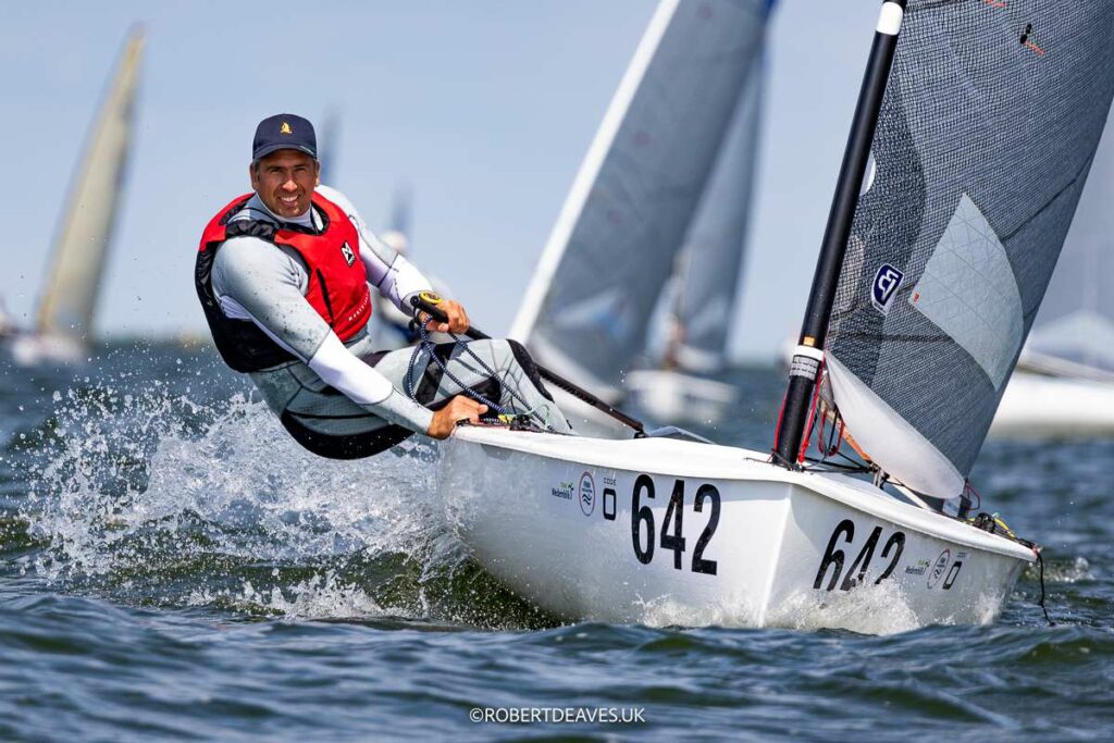 Pieter-Jan Postma, NED - Day 1 of Finn World Masters in Medemblik