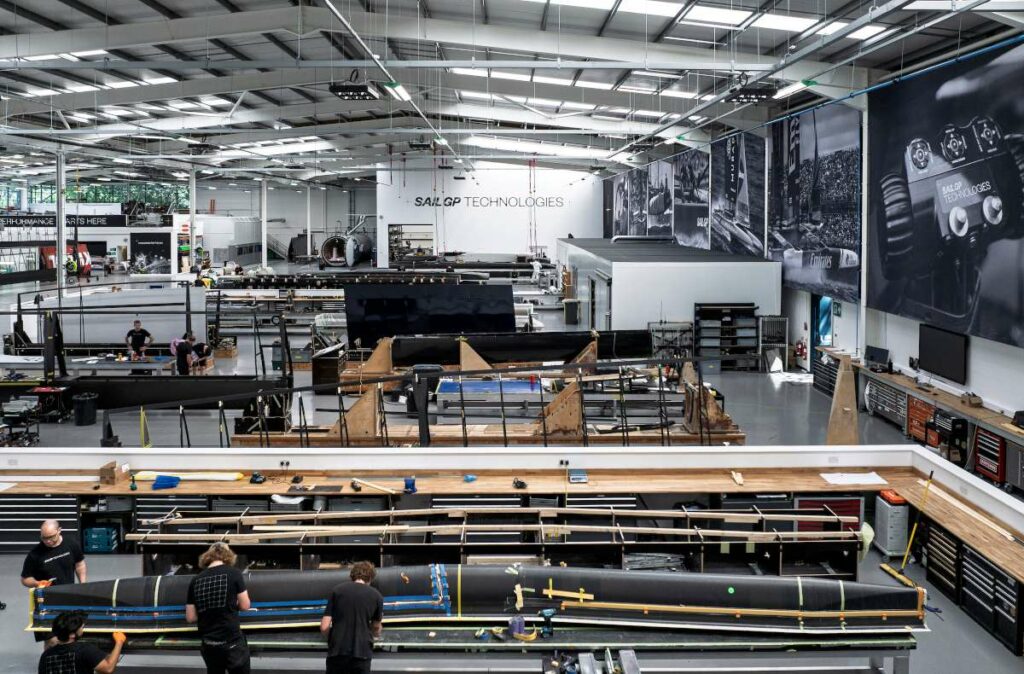 SailGP Technologies officially launches new center of excellence in technology & innovation in Southampton, UK