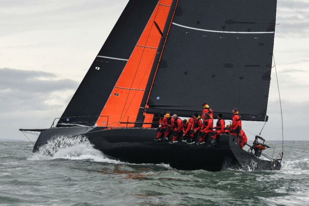 Rán takes line honours glory © James Tomlinson/RORC