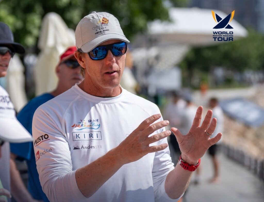 Shirley Robertson catches up with 8-time Match Racing World Champion Ian Williams