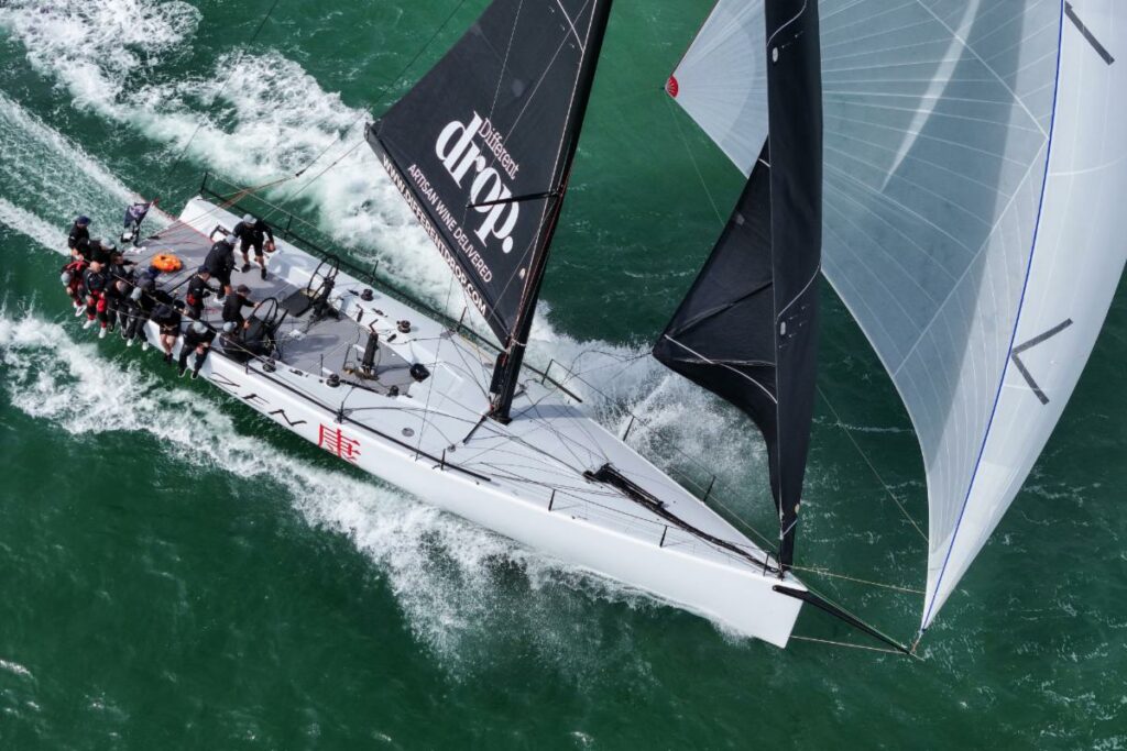Zen sails to the podium in race 2 © James Tomlinson/RORC