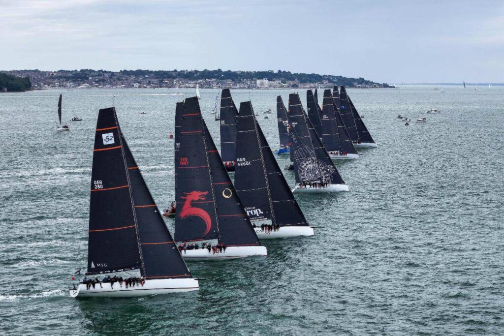 AC1 start in light airs © James Tomlinson/RORC