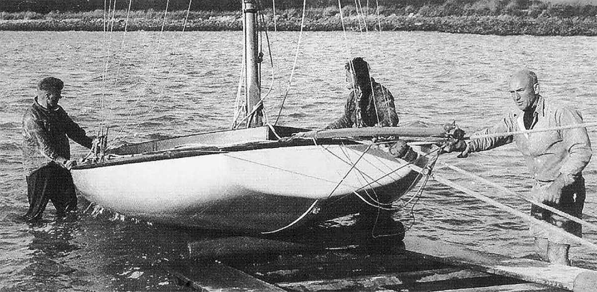 Komutu, skimer winner of the 1950 worlds (archive)