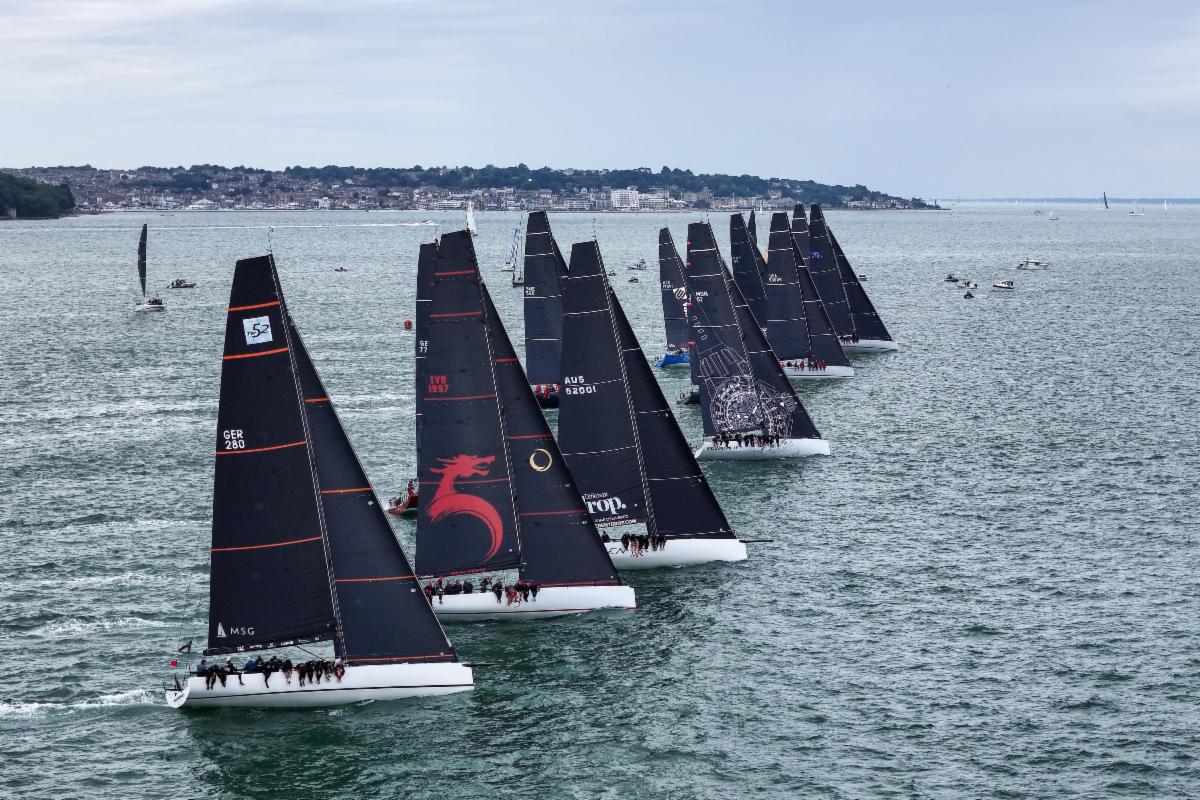 Thursday's inshore racing is underway © James Tomlinson/RORC