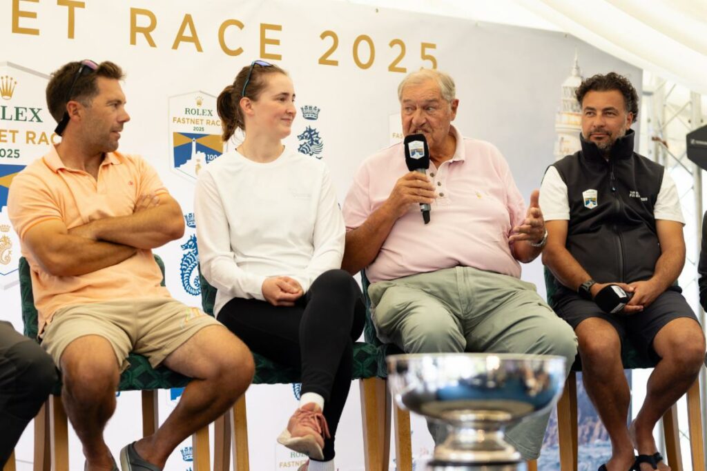 Richard Matthews is the race's most capped sailor © Arthur Daniel/RORC