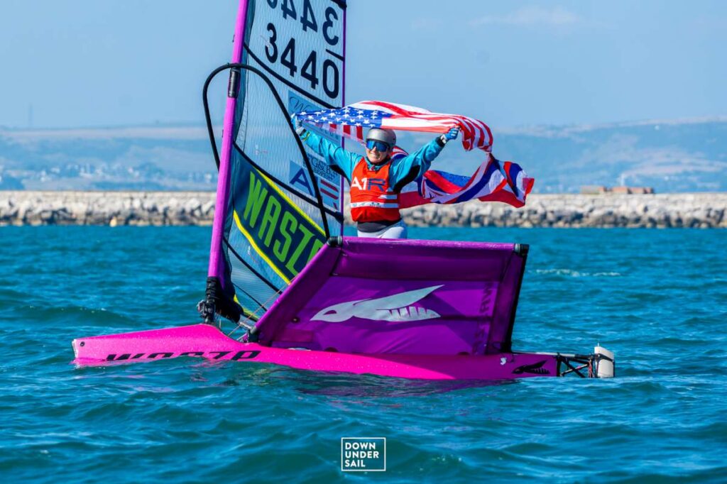 Pearl Lattanzi (USA) was crowned Top Woman at WASZP Games 2025