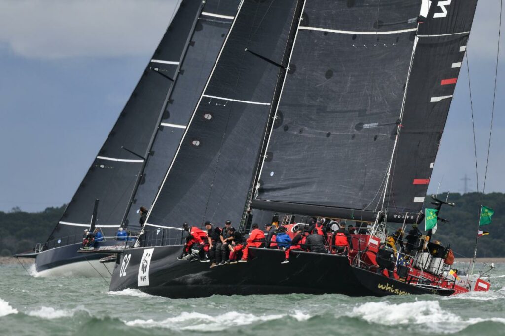 Whisper leads IRC Zero © James Tomlinson/RORC
