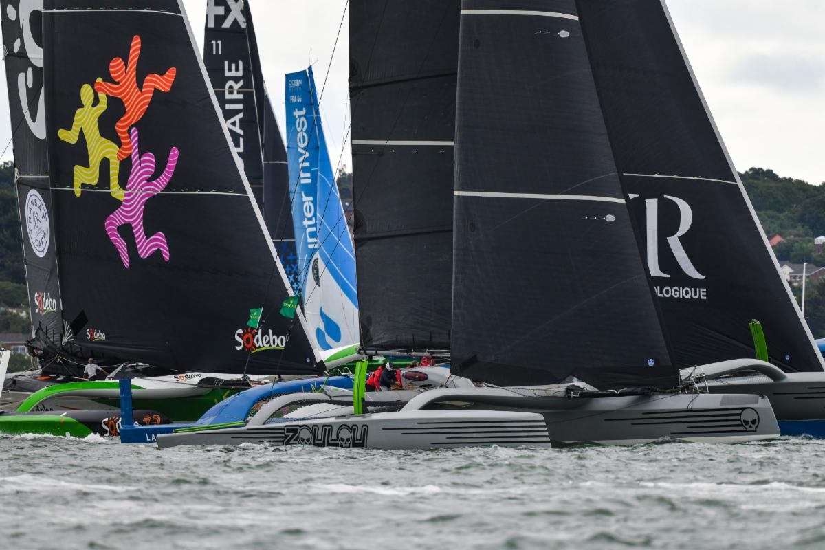 Erik Maris' Zoulou has had a 'snakes and ladders' race so far © James Tomlinson/RORC 