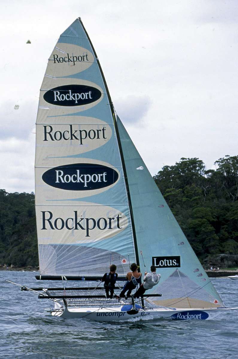 Light wind at the 1999 regatta (Bob Ross)