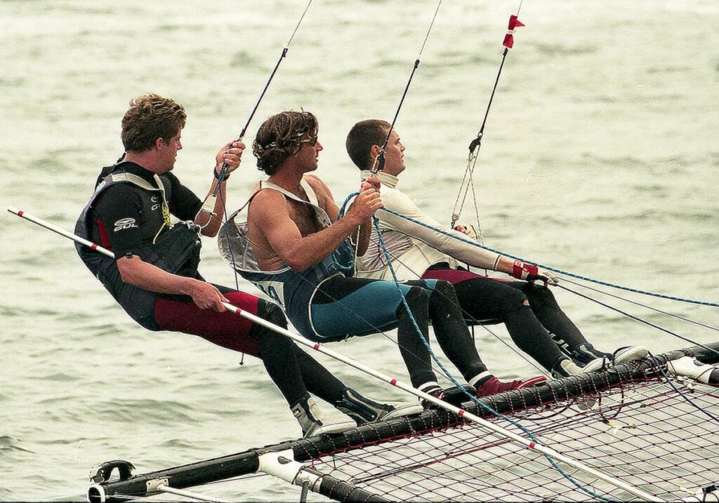 Rockport crew from left Tim Robinson, David Witt and Zeb Elliot (Bob Ross)