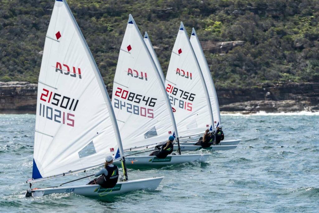 ILCA6 National Squad Training CREDIT Beau Outteridge