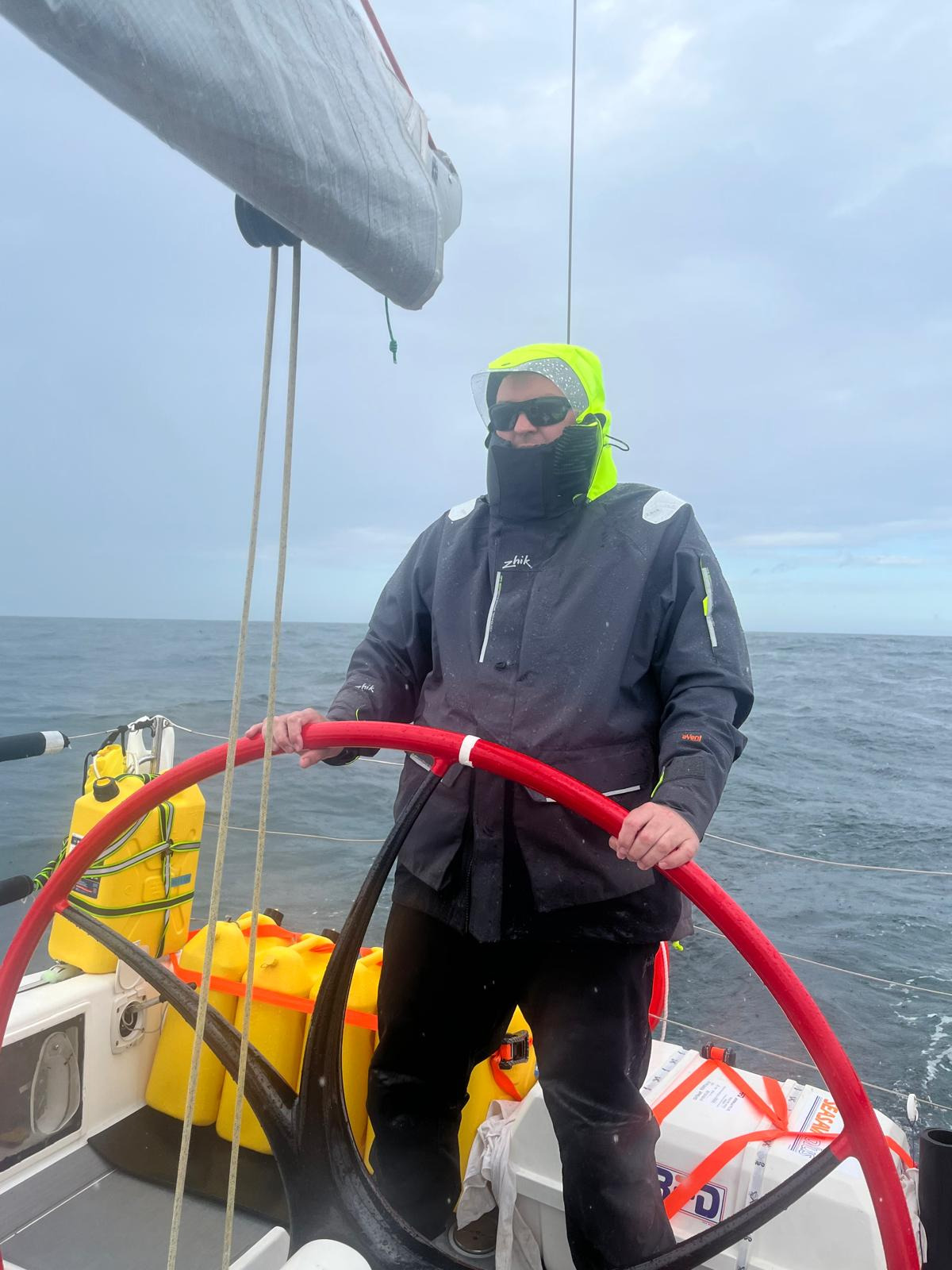 Will delivering his Sydney 32 from Sydney to Geelong