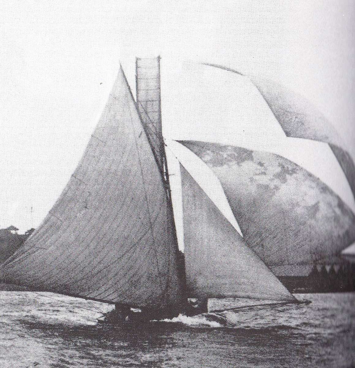 Britannia, was Queensland's first inter-colonial champion in 1895-96 (SFS collection)