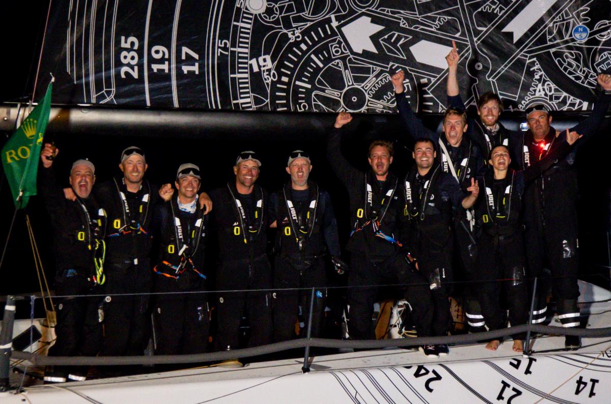 The team of Carkeek 42 Jolt 6, skippered by Pierre Casiraghi (YCM) © Paul Wyeth/RORC