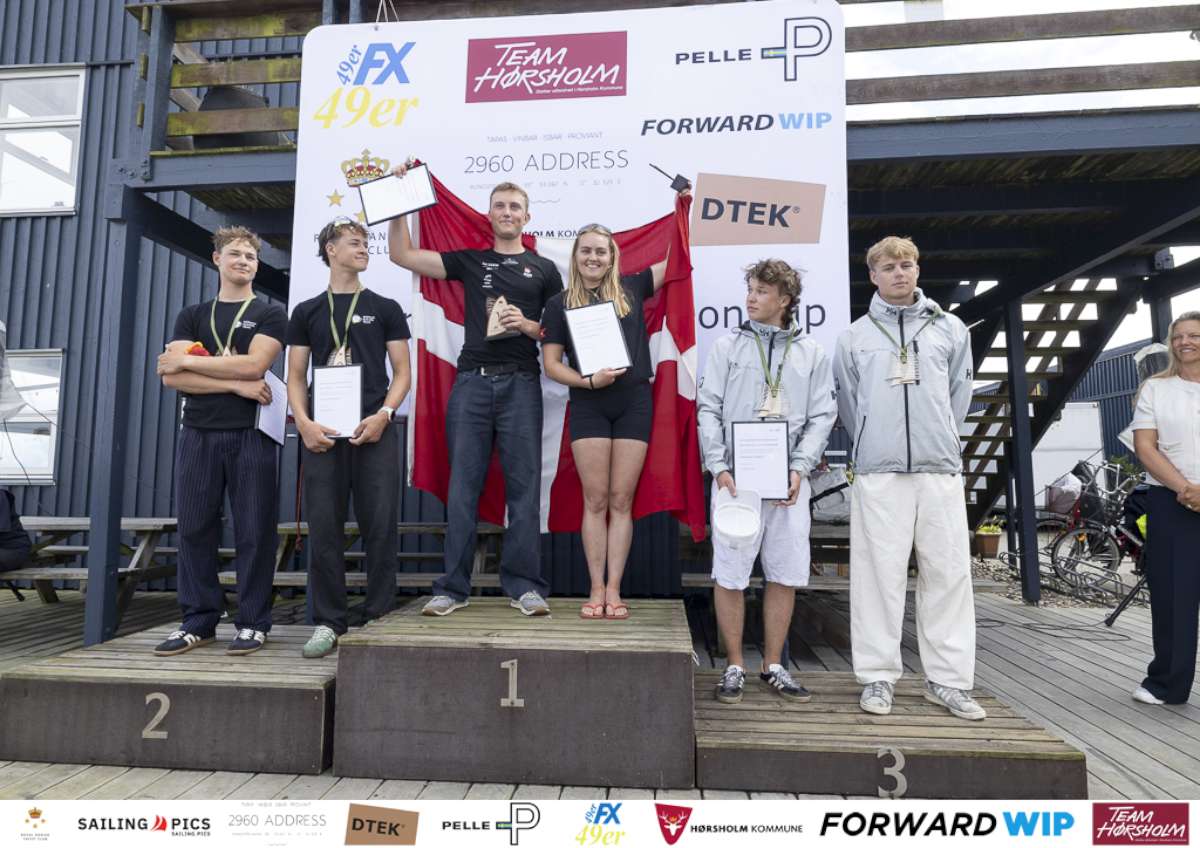 2025 Junior Worlds - 49erFX Open Podium