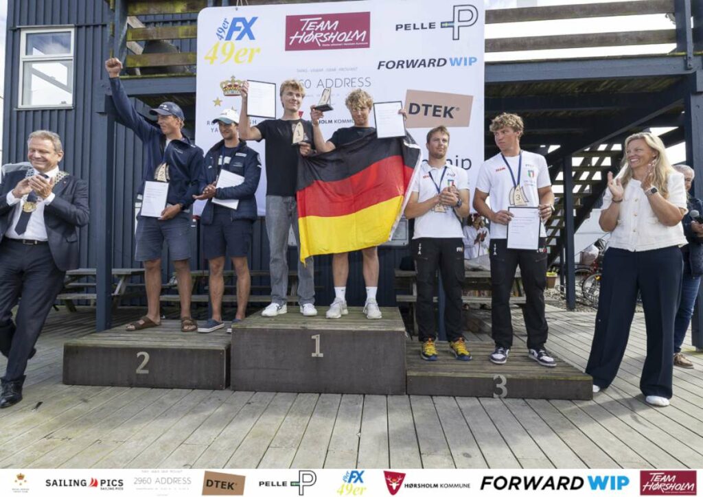 2025 Junior Worlds - 49er Podium
