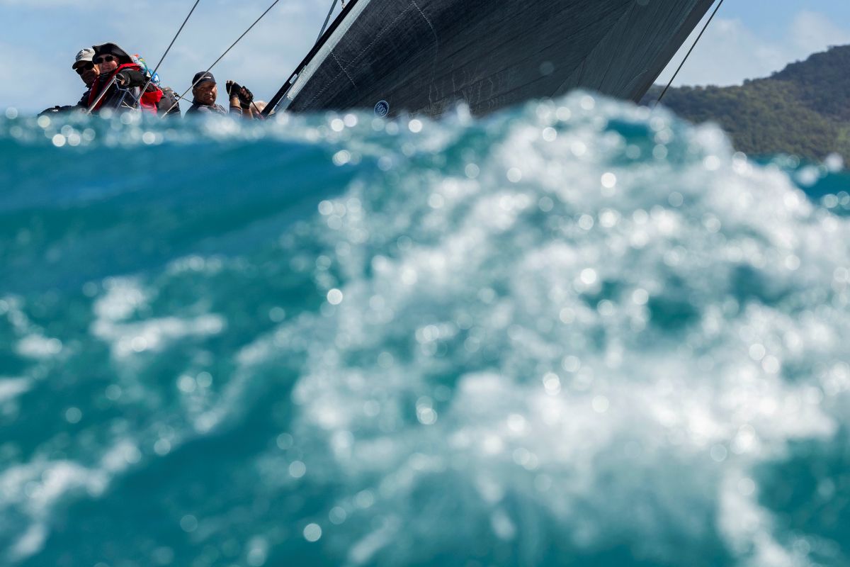 Banter crew keep their heads above water - Andrea Francolini, ABRW pic