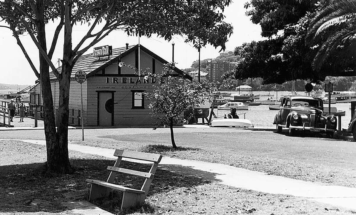 Irelands Boatshed became the League's original clubhouse (John Stanley collection)