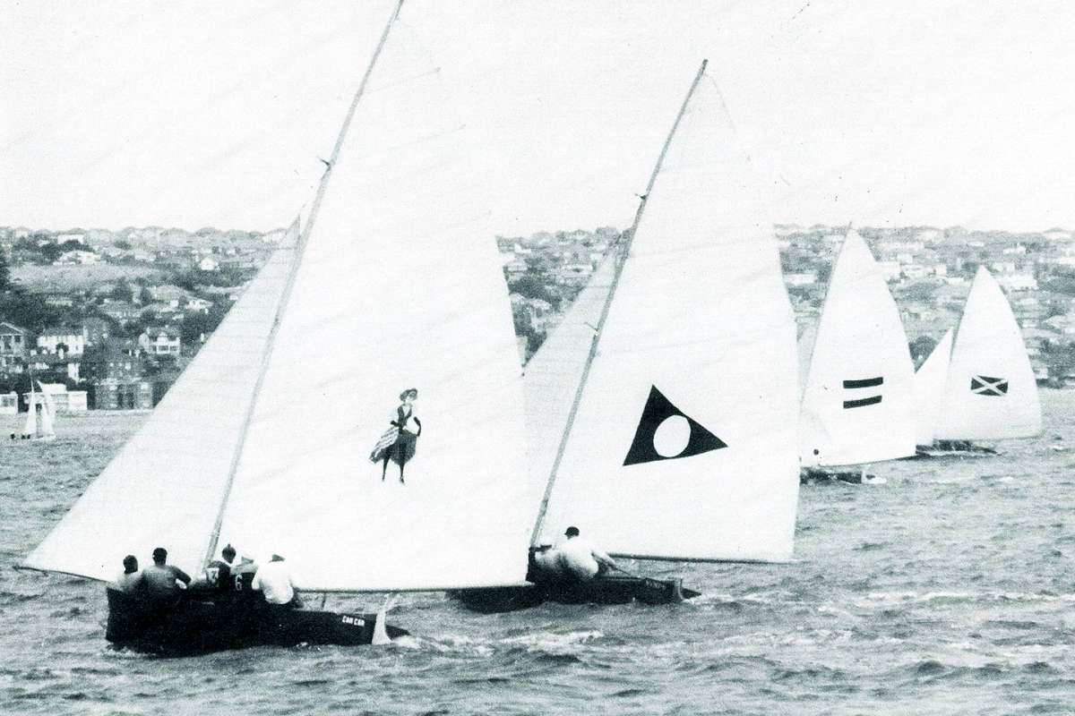 League fleet racing in the 1950s (archive)