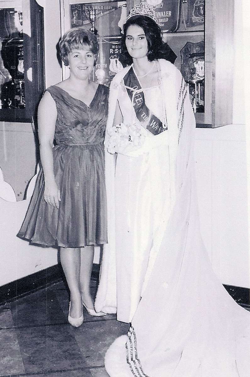 Queen of the Waves winner during the League's earlier days (archive)